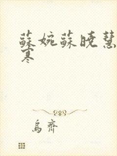 苏婉苏晓慧霍枭寒