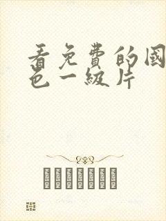 看免费的国产黄色一级片