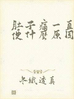 肚子痛一直拉大便什么原因