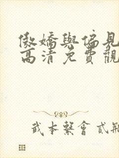 傲娇与偏见在线高清免费观看