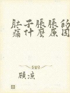 肚子胀胀的有点痛什么原因