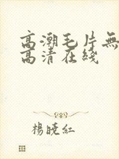 高潮毛片无遮挡高清在线封面