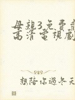 母亲3免费观看高清电视剧在线观看封面