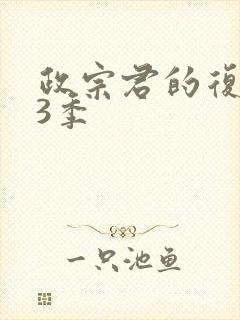 政宗君的复仇第3季