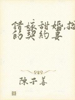 错嫁甜婚,总裁的契约妻封面