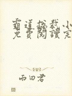 霸道总裁小娇妻免费阅读完整