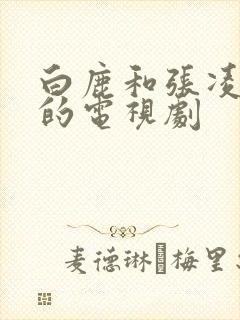 白鹿和张凌赫演的电视剧