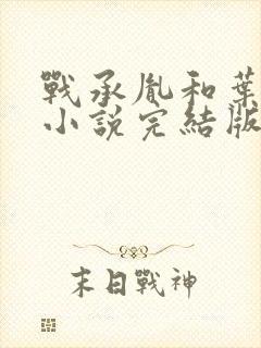 战承胤和叶苜苜小说完结版