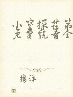 小宝探花第一季免费观看全集高清