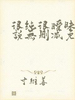 很纯很暧昧的小说无删减免费阅读