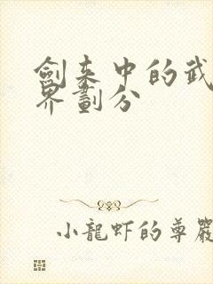 剑来中的武道境界划分封面