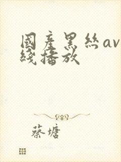 国产黑丝av在线播放