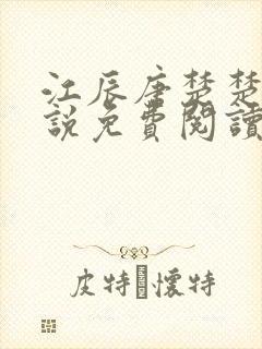 江辰唐楚楚的小说免费阅读完