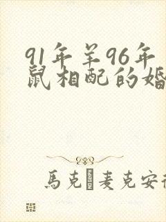 91年羊96年鼠相配的婚姻好吗