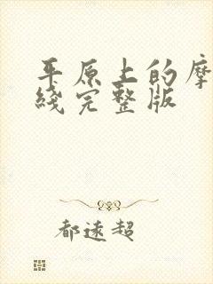 平原上的摩西在线完整版