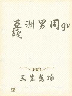 亚洲男同gv在线