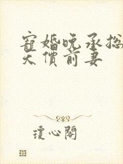 宠婚晚承总裁的天价前妻