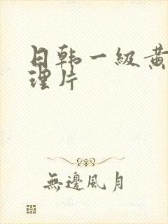 日韩一级黄色伦理片