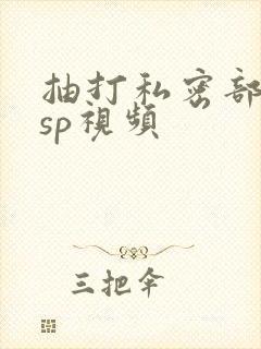 抽打私密部调教sp视频