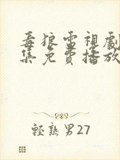 毒狼电视剧45集免费播放