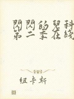 闪闪的儿科医生第二季在线观看