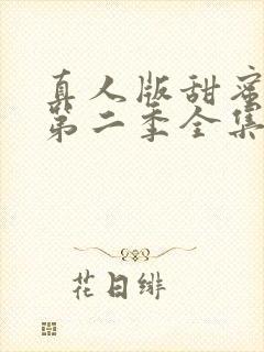 真人版甜蜜惩罚第二季全集台词完整