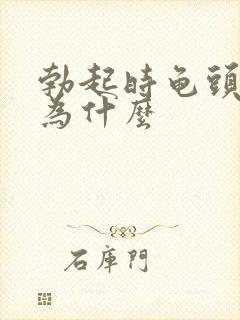 勃起时龟头不硬为什么