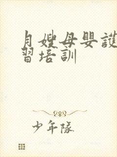 月嫂母婴护理学习培训