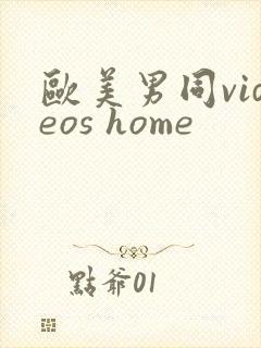 欧美男同videos home