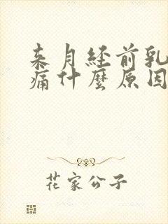 来月经前乳房胀痛什么原因