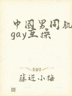 中国男同肌肉男gay互操