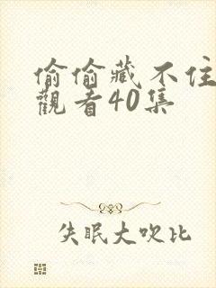 偷偷藏不住免费观看40集