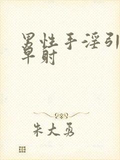 男性手淫引起的早射