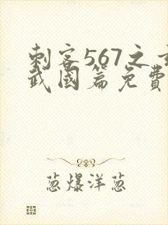 刺客567之玄武国篇免费封面