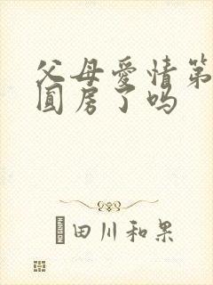 父母爱情第4集圆房了吗