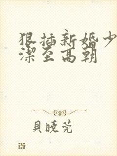 狠插新婚少妇白洁至高朝