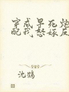 穿成早死炮灰原配我怒嫁反派封面