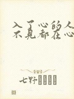 入了心的人见与不见都在心里