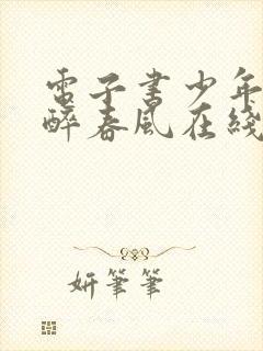 电子书少年白马醉春风在线阅读