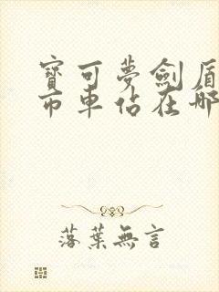 宝可梦剑盾机擎市车站在哪