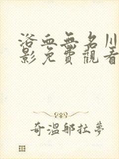 浴血无名川二电影免费观看