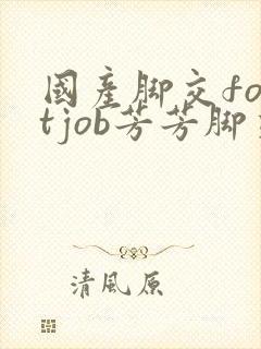 国产脚交footjob芳芳脚交