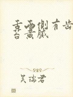 舌两侧有齿痕舌苔黄腻