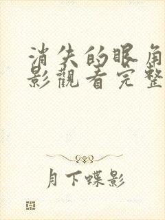 消失的眼角膜电影观看完整版