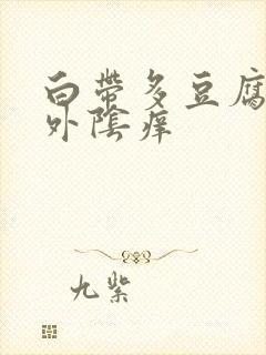 白带多豆腐渣状外阴痒