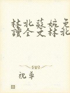 林北苏婉免费阅读全文林北