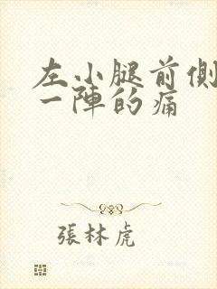 左小腿前侧一阵一阵的痛