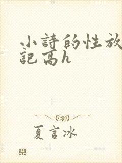 小诗的性放荡日记高h封面