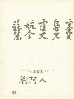 苏婉霍枭寒苏晓慧全文免费阅读