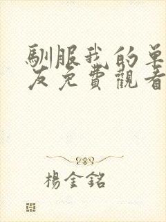 驯服我的单身女友免费观看电视剧